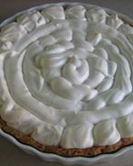 Лимонный пирог с меренгой