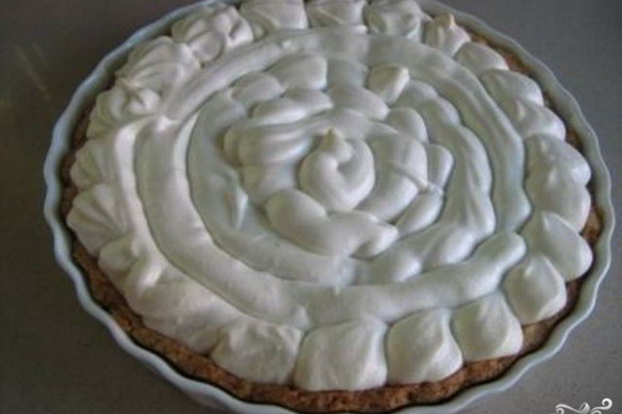 Рецепт лимонного пирога с меренгой