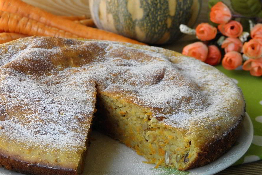 Рецепт морковного пирога классического