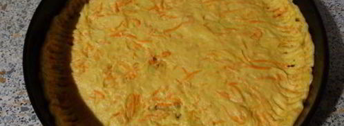 морковный пирог с капустой. Шаг 16