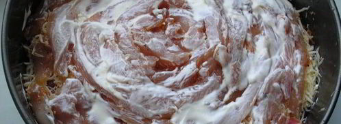 мясной пирог чайная роза. Шаг 9