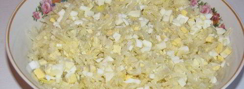 нежный пирог с капустой. Шаг 5