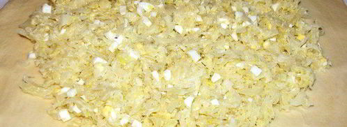 нежный пирог с капустой. Шаг 6