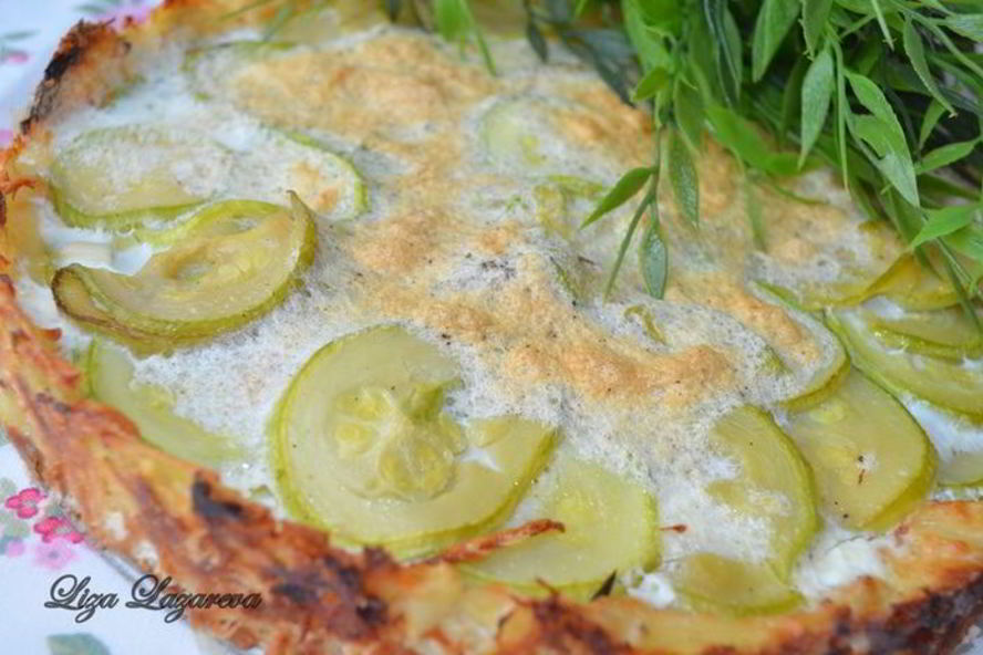 Рецепт очень вкусного овощной пирог