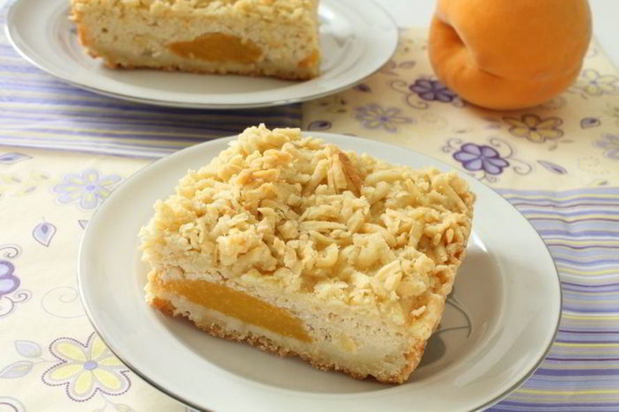 Рецепт персикового пирога