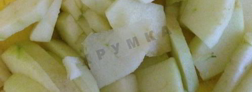 пирог чизкейк с творожной начинкой и фруктами. Шаг 8