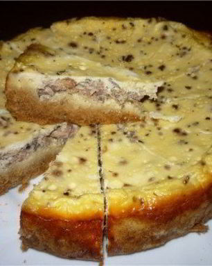 Пирог из сайры