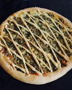 Пирог с баклажанами и адыгейским сыром