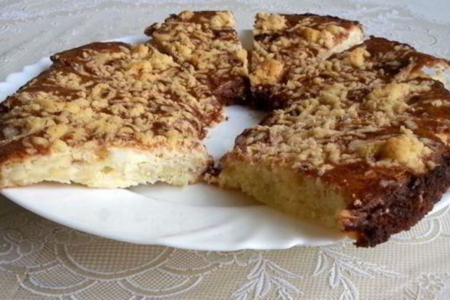 Рецепт пирога с финиками лакомка тертый