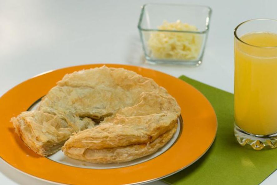 Рецепт пирога с грибами и сыром