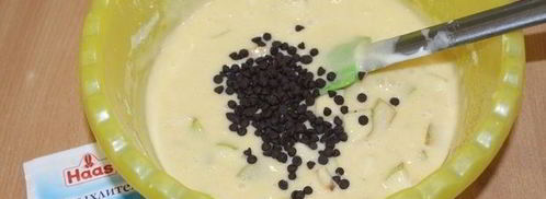 пирог с грушей и шоколадом. Шаг 7