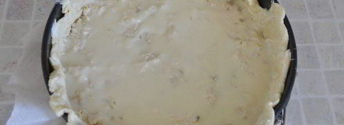 пирог с курицей под ореховой корочкой. Шаг 10