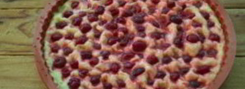 пирог с миндалем и вишней. Шаг 5