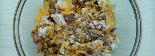 пирог с молодым луком и грибами. Шаг 4