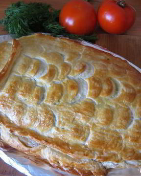 Пирог Золотая рыбка