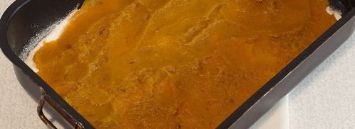 постный тыквенный пирог. Шаг 8