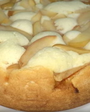 Пышный яблочный пирог