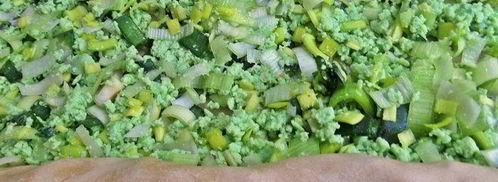 сырный пирог-рулет. Шаг 19