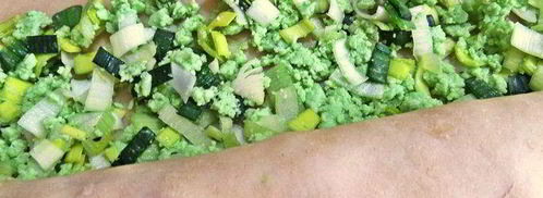 сырный пирог-рулет. Шаг 20