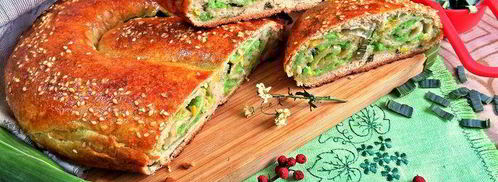 сырный пирог-рулет. Шаг 26