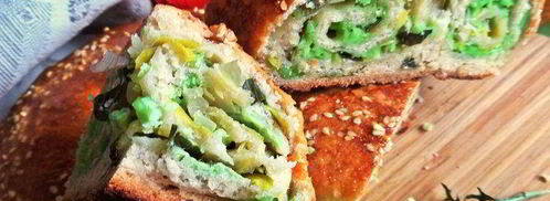 сырный пирог-рулет. Шаг 27