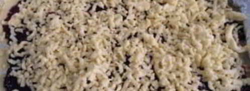 тертый пирог со смородиной. Шаг 9