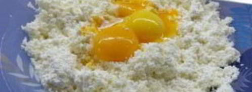 творожный пирог с хрустящей корочкой. Шаг 3