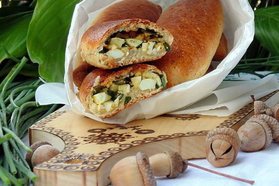 Рецепт гречневых пирожков с луком и яйцом