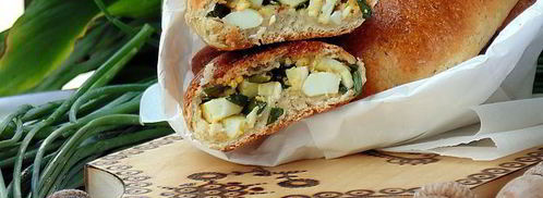 гречневые пирожки с луком и яйцом. Шаг 10