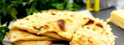 кутабы с сыром и зеленью. Шаг 10