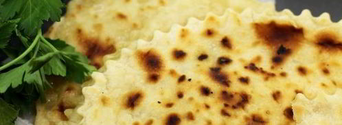 кутабы с сыром и зеленью. Шаг 11