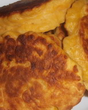 Ленивые пирожки с тыквой