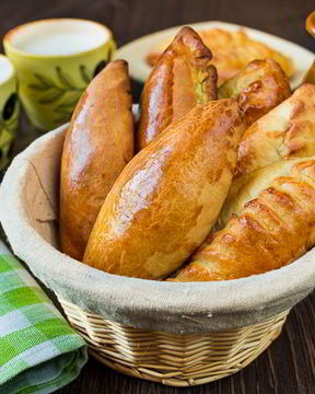 Пирожки на хрущевском тесте