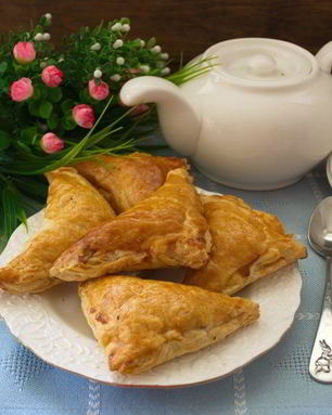 Пирожки с белыми грибами