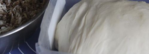 пирожки с гречкой, беконом и яйцом. Шаг 6