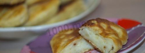 пирожки с картошкой на кефире на сковороде. Шаг 23