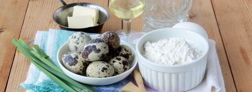 пирожки с перепелиными яйцами. Шаг 3