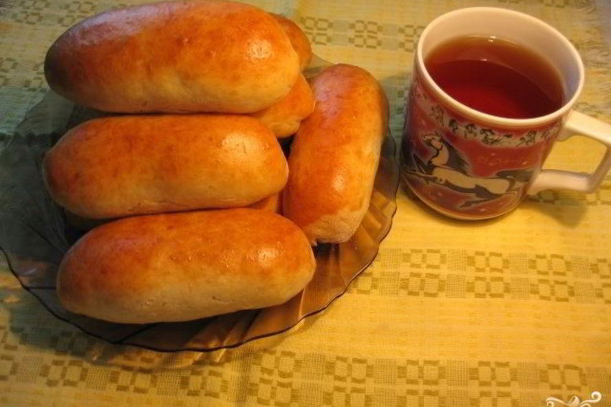 Рецепт пирожков с сосиской в духовке