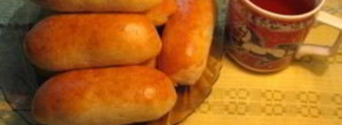 пирожки с сосиской в духовке. Шаг 6