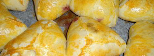 пирожки с вишней духовые. Шаг 4