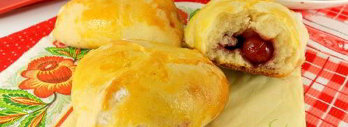 пирожки с вишней духовые. Шаг 5