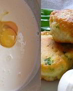 Пирожки с яйцом и луком