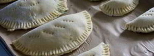 пирожки со шпинатом и сыром фета. Шаг 6