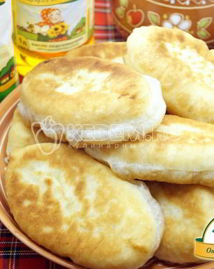 Постные пирожки с капустой