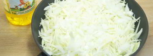 постные пирожки с капустой. Шаг 7