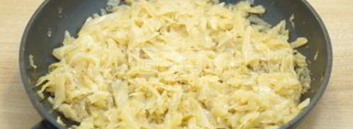 постные пирожки с капустой. Шаг 8