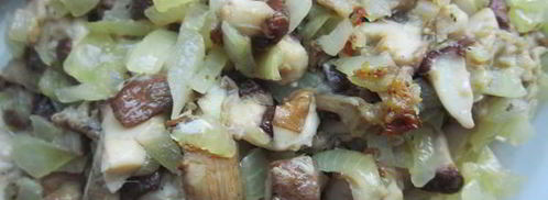 творожные пирожки с грибами. Шаг 3