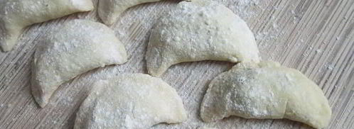 творожные пирожки с грибами. Шаг 6