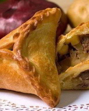 Эчпочмак с картофелем и мясом по-татарски