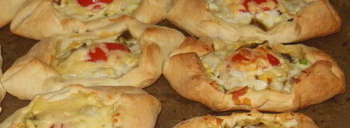 закусочные пирожки с рыбой. Шаг 12